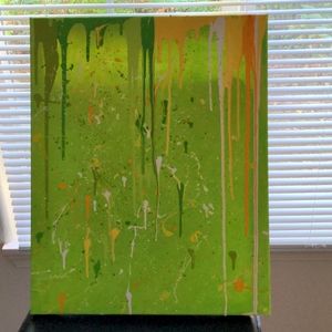 Original splatter painting